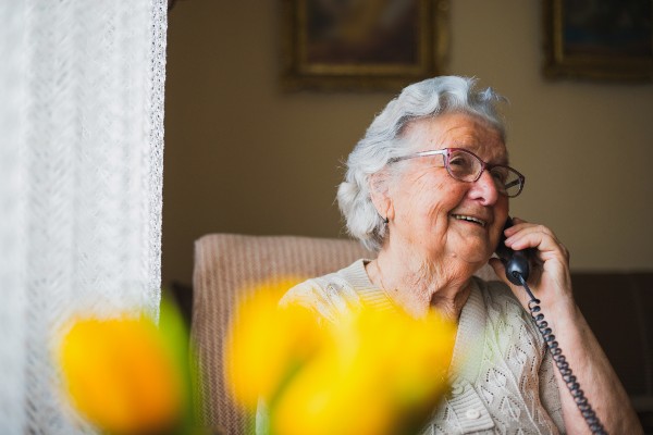 image of an elderly patient